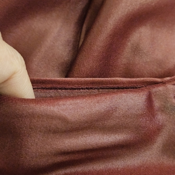 NWT Koral faux leather looking leggings size medium - Picture 12 of 13